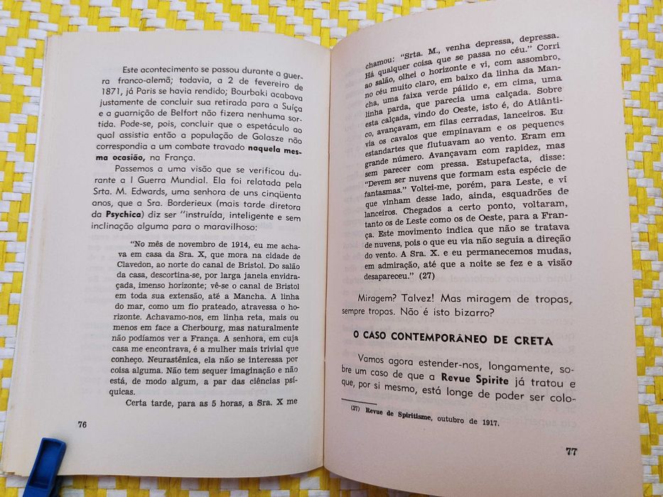 VISÕES ESPÍRITAS NA TERRA E NO AR 
Autor: C. de Vesme
Pref. - Werneck