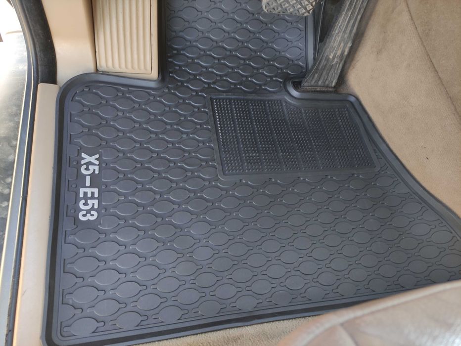 Гумові килимки BMW X5 E53 коврики резиновые БМВ Х5 Е53 БМВ Х5 Є53 Ікс5