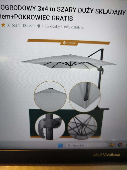 Parasol ogrodowy