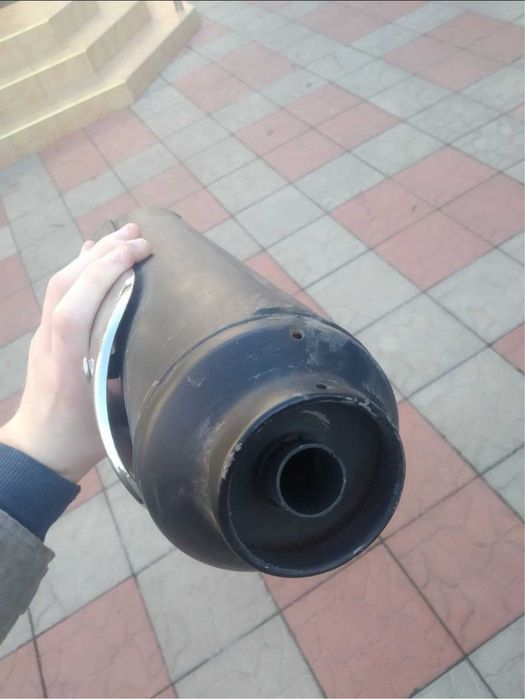 Глушник, банка до мотоциклів Мустанг/Форте/Спарк