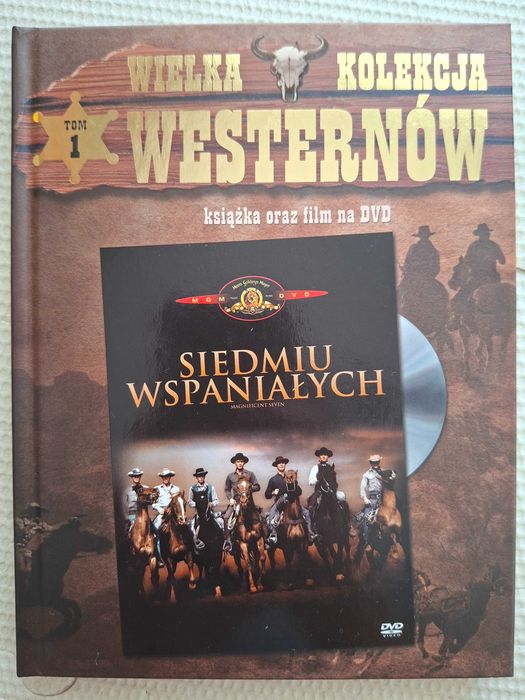 Siedmiu wspaniałych płyta DVD+Książka