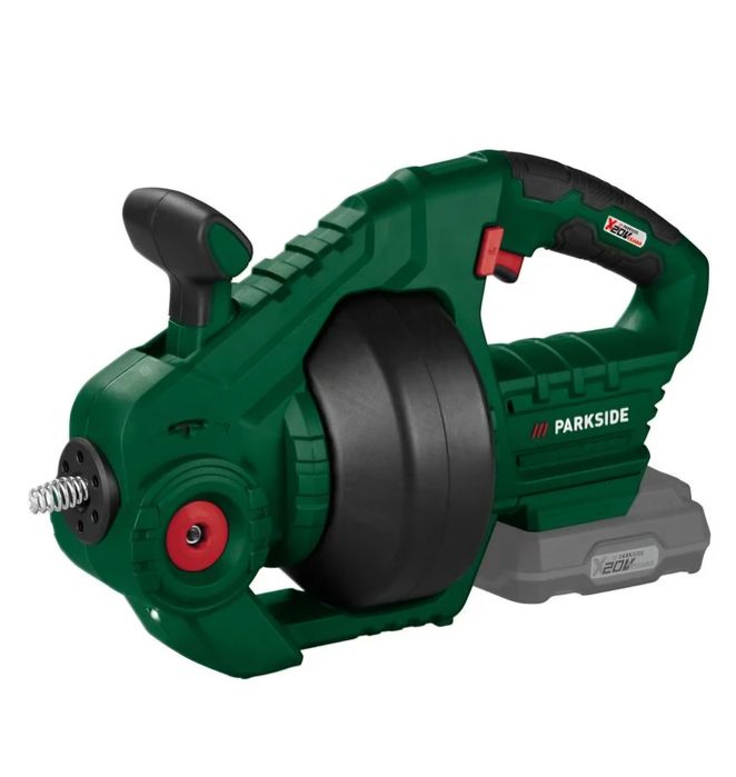 Desentupidor de ralos recarregável 20V parkside