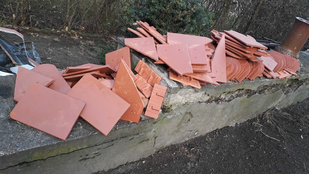 Dachówki ceramiczne nowe niekompletne