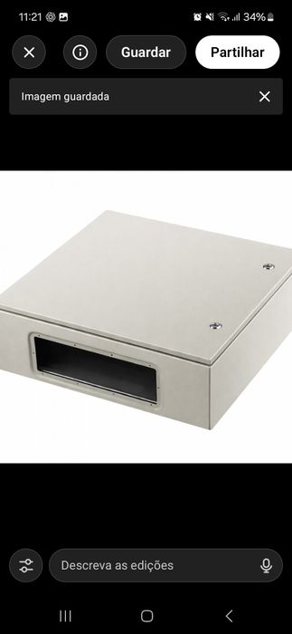 Quadro Elétrico/ Caixa metálica