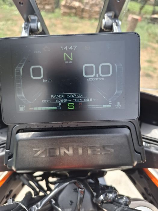 Zontes t1 310 laranja monobraco