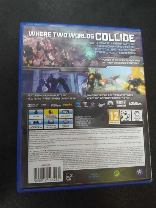 Transformers: Rise of the Dark Spark PS4 Angielska wersja gry