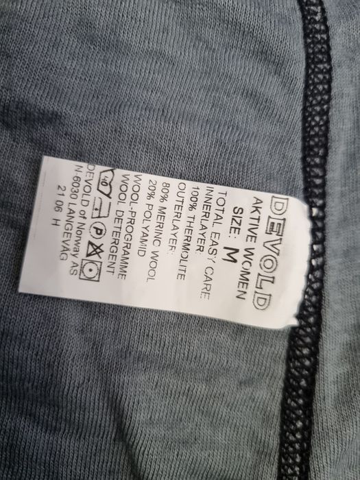 Odzież termiczna Devold M 38 jak nowe