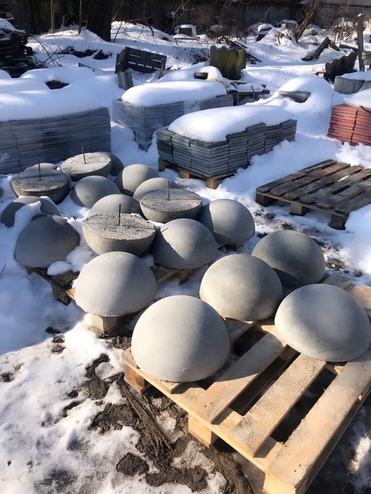 Напівсфера бетонна