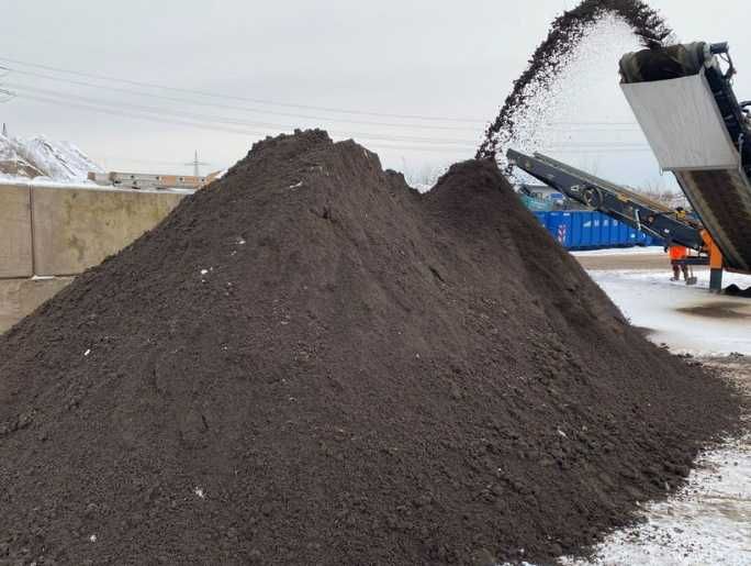 KOMPOST NATURALNY DO OGRODU Ziemia ogrodowa Czarnoziem Torf Dostawa