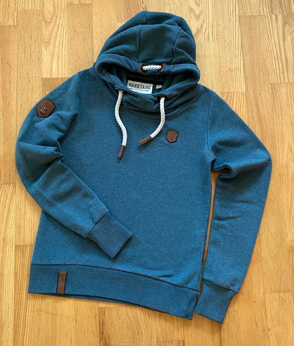 Bluza z kapturem gruba Naketano roz.S