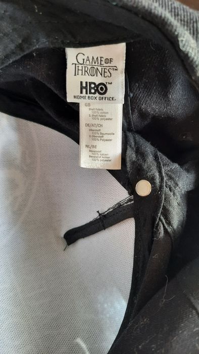Czapka firmy HBO z filmu Gra o Tron