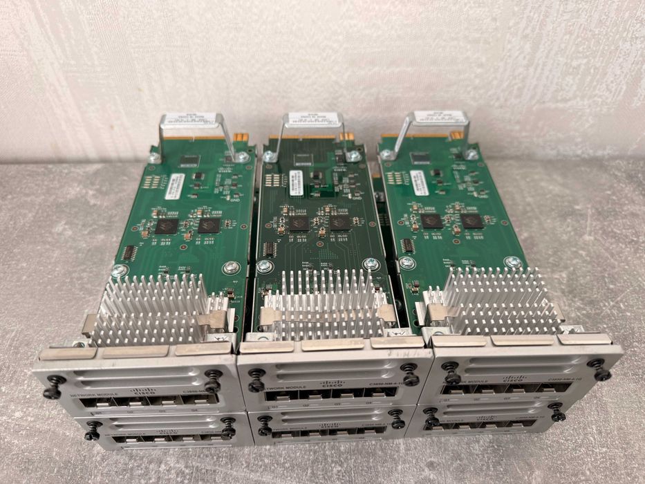 Мережеві модулі Cisco C3850-NM-4-1G гот/безгот розрахунок