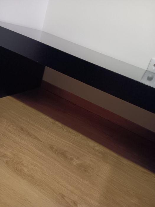 Mesa de centro de Madeira MDF de cor preto