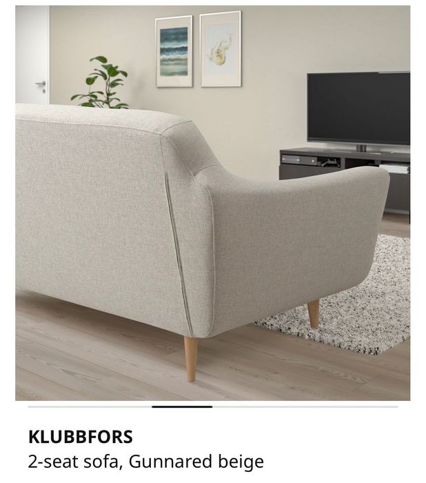 2 seater sofa fantastic condition €300 was €599!