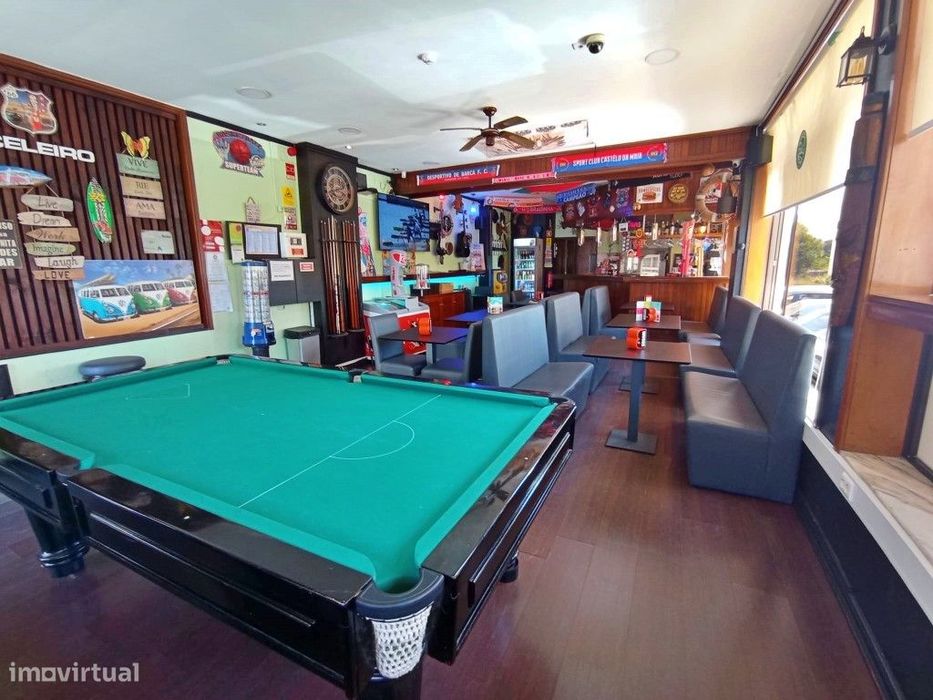 Snack bar para trespasse no Castêlo da Maia