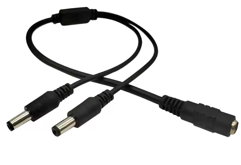 Роздвоювач Dc кабелю для роутера/оптерміналу