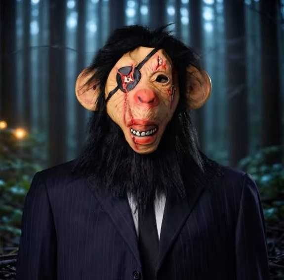 маска латексная латекс барака , мортал комбат страшная монстр косплей