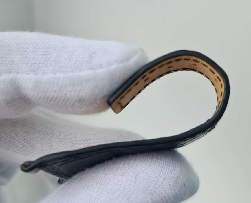 Ремінець для годинника Omega Constellation Quadra Chronograph крокодил