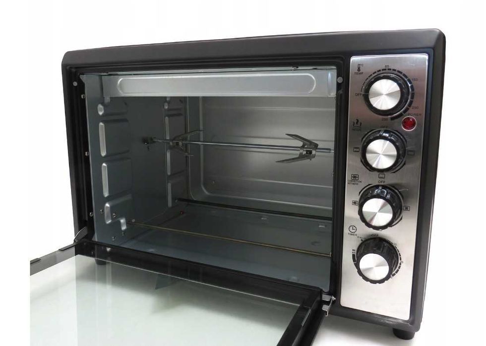 Zestaw XXL Polski PIEKARNIK 4w1 Elektryczny Termoobieg Rożno Grill