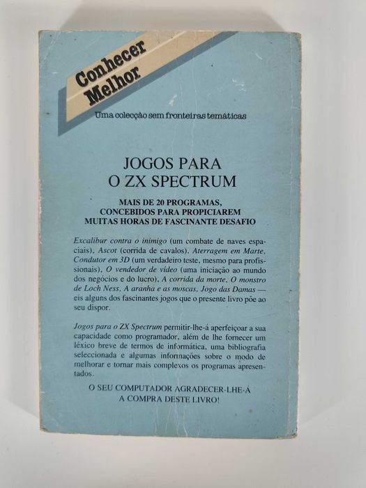 Livro Jogos para ZX Spectrum - Peter Shaw