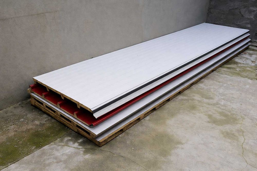 Painel telha sanduíche sandwich 4 X 4m