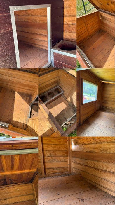 Casota em madeira para cães