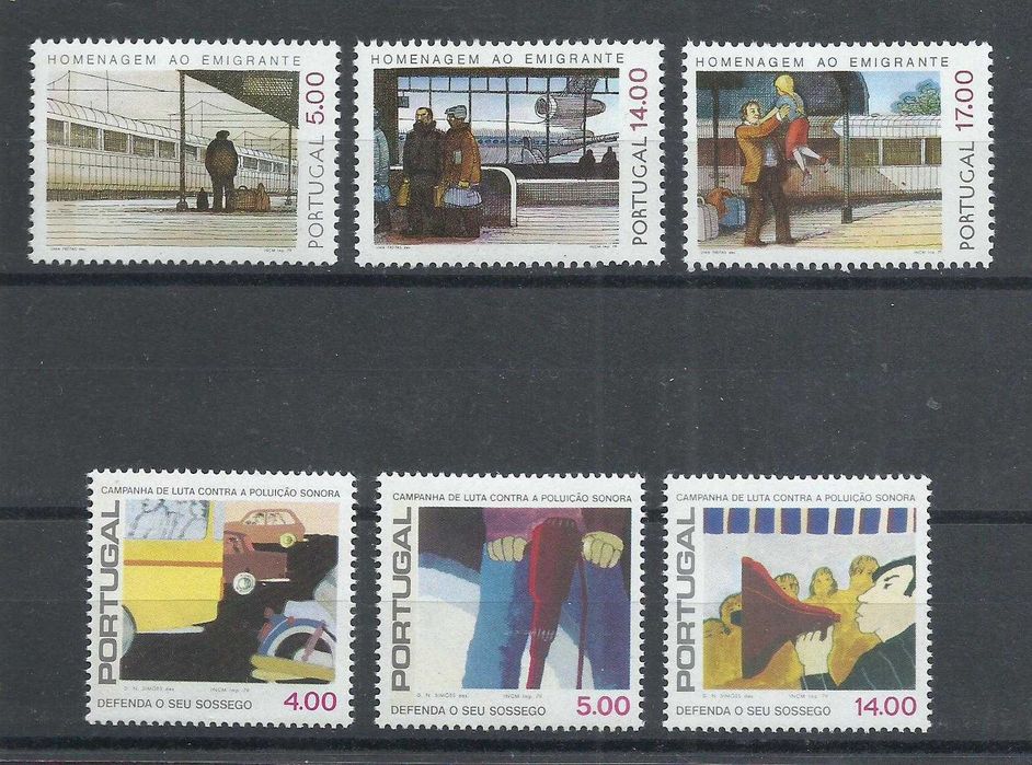 Selos portugueses – Ano completo de 1979, 37 selos como novos