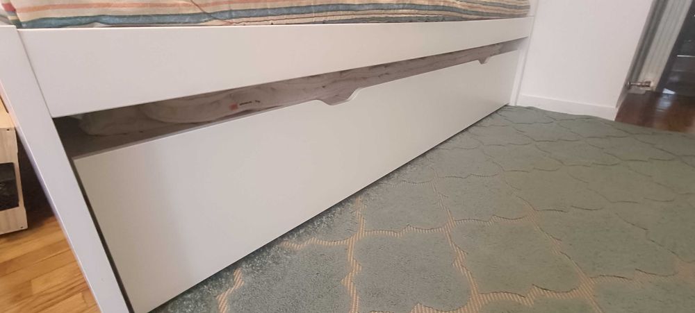 Cama solteiro+cama gavetão IKEA