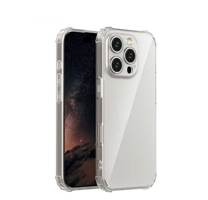 ETUI Anti Shock 1,5 mm do iPhone 16 PRO MAX transparentna