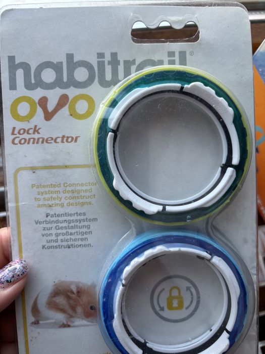 Кільце-замок для зʼєднань Habitrail для кліток .