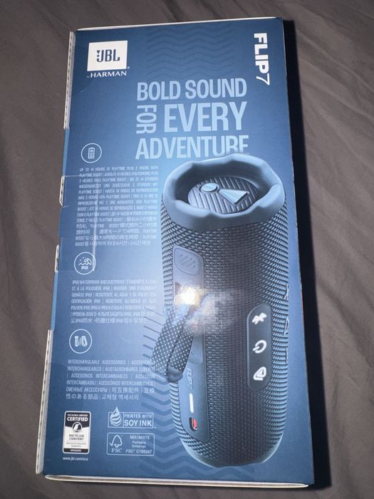 Glosnik JBL Flip 7 - niebieski