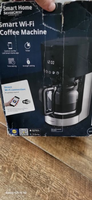Ekspres do kawy silvercrest smart wi-fi
