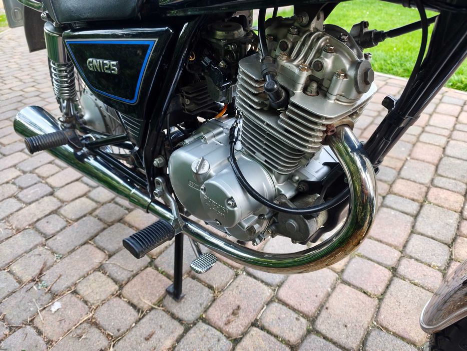 Suzuki GN 125, 1997, OC+PT 08.2027, 20tys. km, nowe ogumienie, gotowy do jazdy,