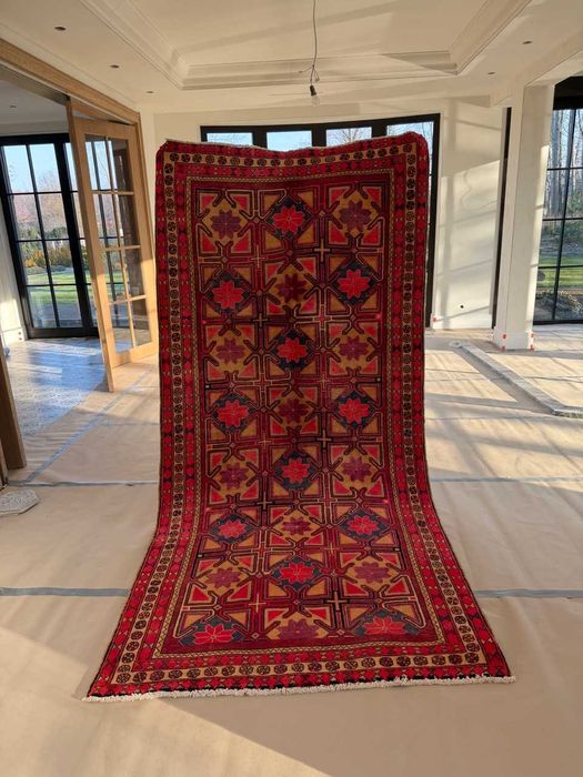 Nowy Chodnik Dywan Perski Wełniany Iran Hamadan 310x145 galeria 15 tyś