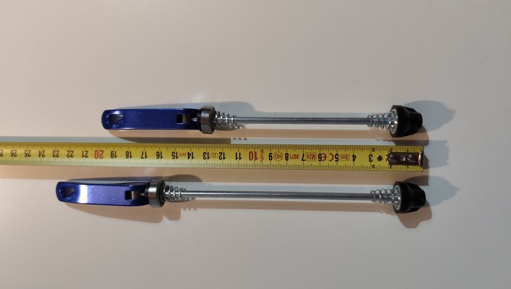 Apertos rápidos para roda de bicicleta