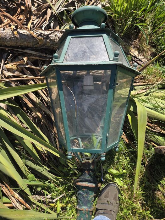 Candeeiros em ferro fundido 4m