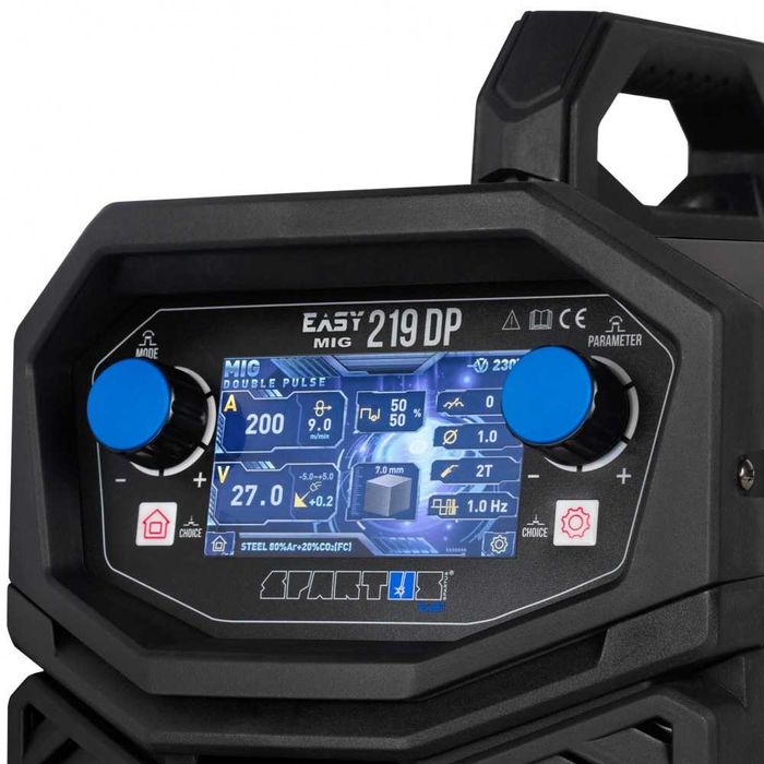 EasyMIG 219 DUAL PULSE pakiet Spartus