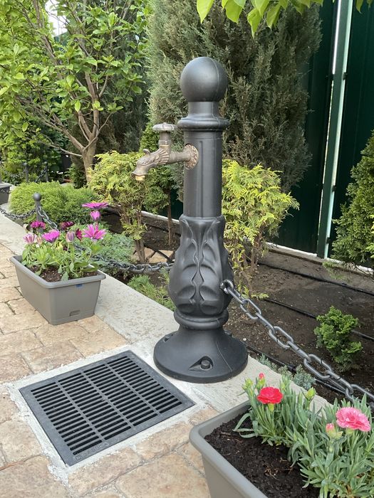 Декоративна садова колонка, вуличний кран, садовая уличний кран