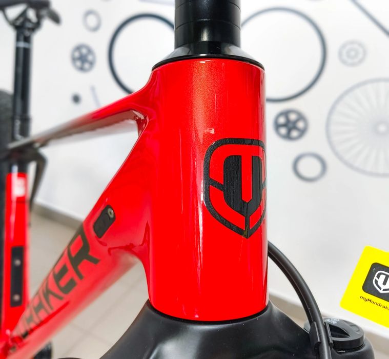 Rower Mondraker Chrono Carbon DC flame red/grey/silver 2025