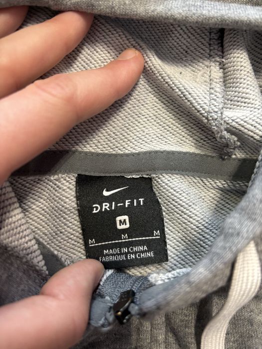 Szara bluza nike m rozpinana damska
