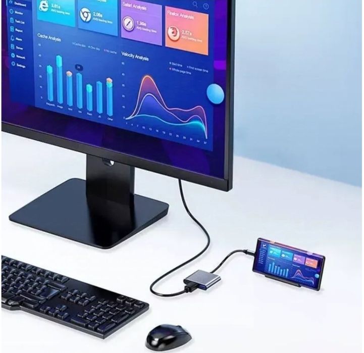 OLX доставка НЕ працює в Укрпошта  Type-C перехідник 3 в 1 на HDMI + U