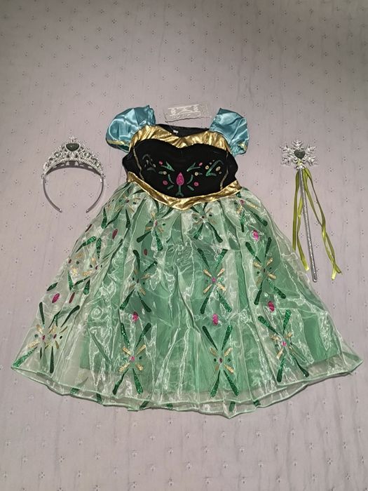 Strój dla dziewczynki „Kraina Lodu” Anna, rozmiar 110