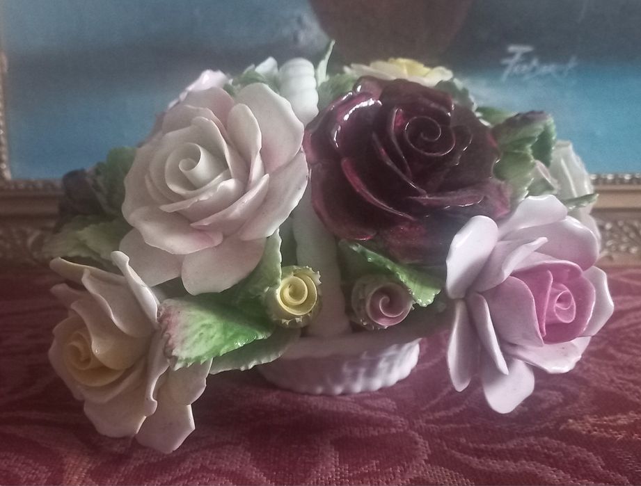 Корзина квітів Royal Doulton 21×18 см