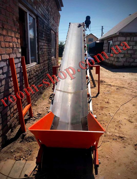 Ленточный конвейер, стрічковий конвеєр, транспортер, погрузчик,