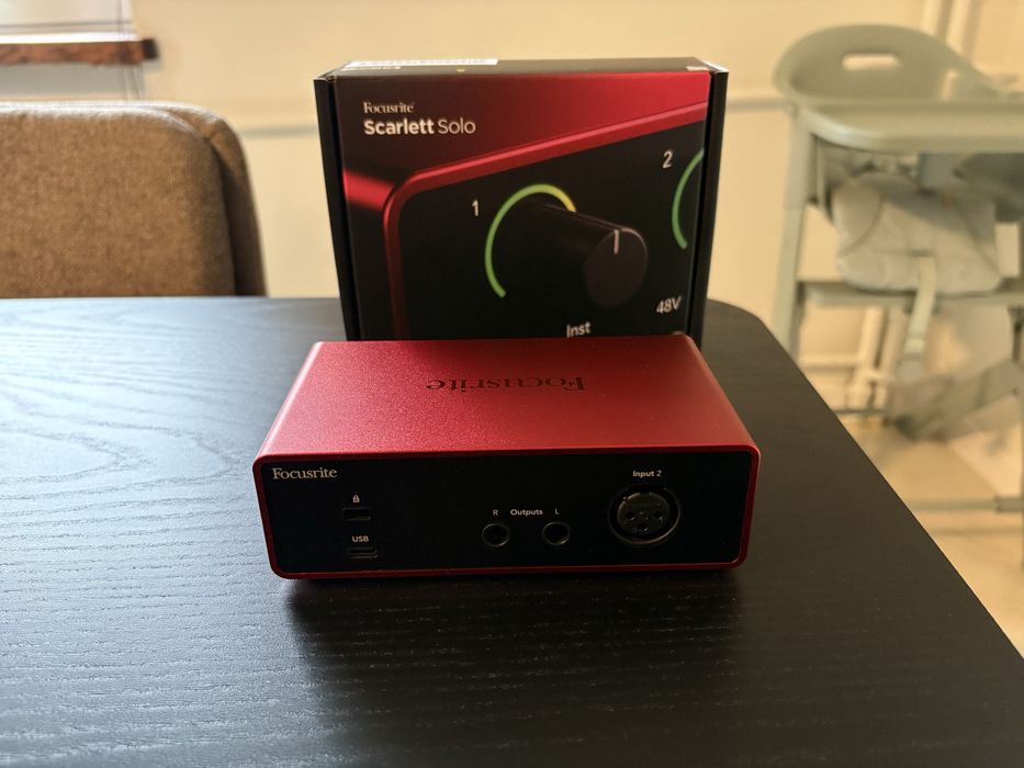 Focusrite Scarlett Solo 4Gen