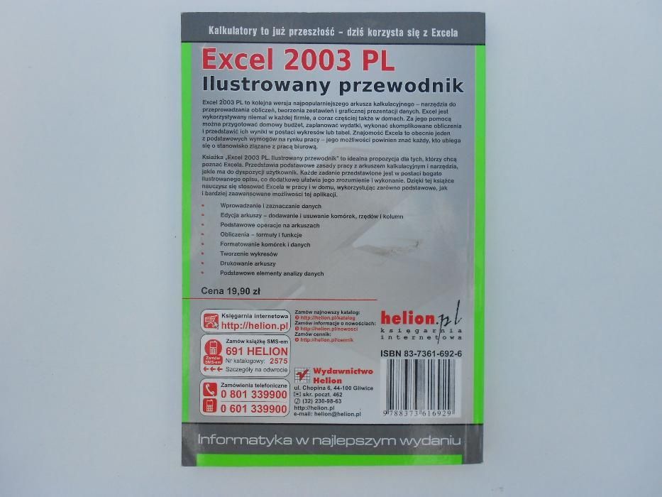 Masłowski - Excel 2003 PL, ilustrowany przewodnik