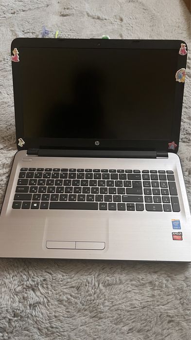Ноутбук hp б/у серый