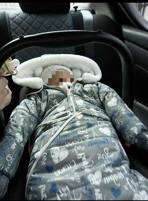 Дитячий комбінезон зимній 3в1