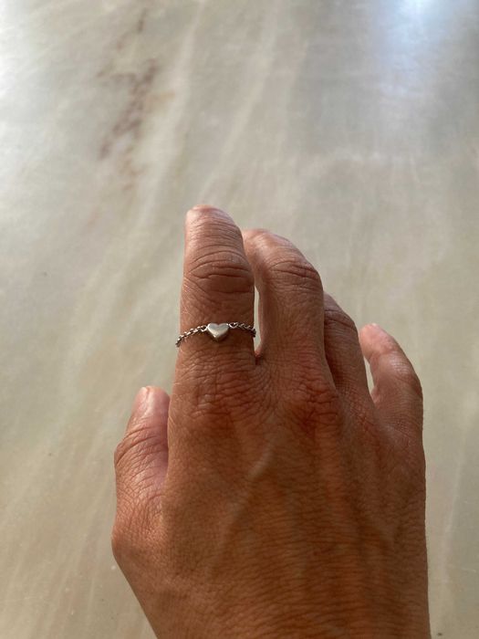 Anel de prata "Harper Silver Chain Ring"
