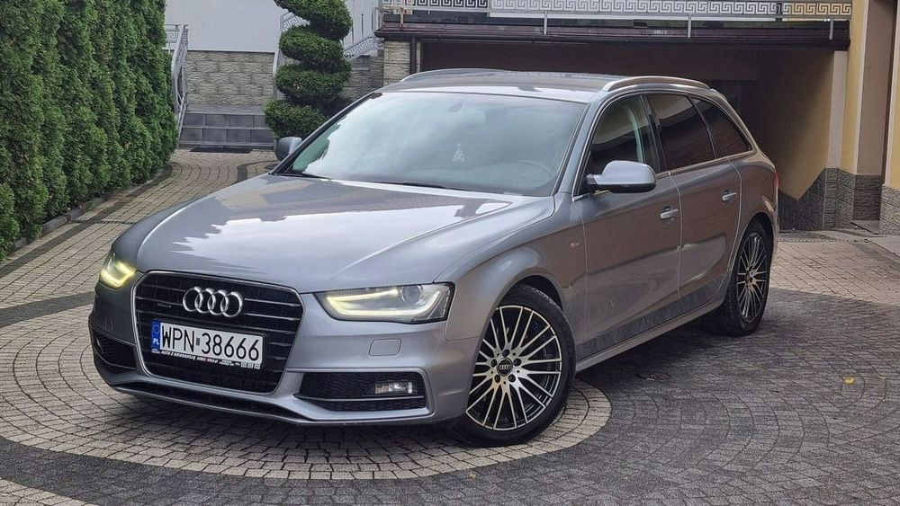 Audi A4 Avant 190KM - S-Tronic - S-Line - Quattro - GWARANCJA - Zakup Door To Door